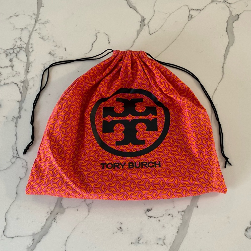 Tory Burch Clayton Classic REVA Clutch Black with dust bag - Picture 8 of 11